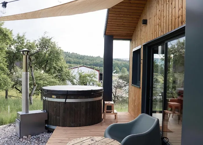 Nordic Lodge Vosges - Bain Nordique - Petit Dejeuner Saint-Léonard