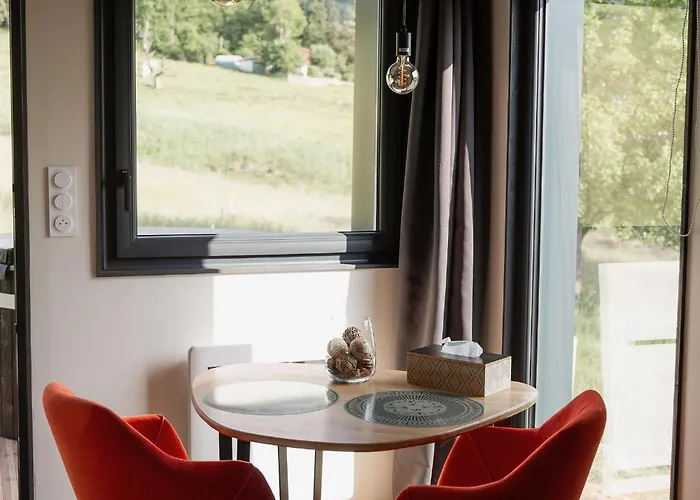 Hytte Nordic Lodge Vosges - Bain Nordique - Petit Dejeuner *