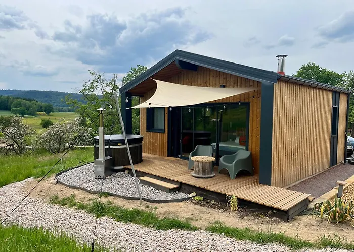 Nordic Lodge Vosges - Bain Nordique - Petit Dejeuner Hytte *