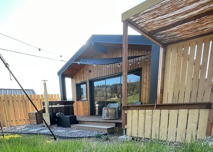 Hytte Nordic Lodge Vosges - Bain Nordique - Petit Dejeuner *