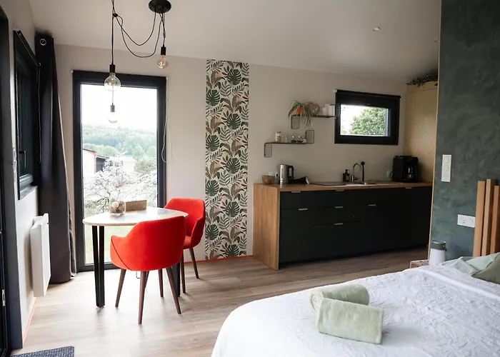 Nordic Lodge Vosges - Bain Nordique - Petit Dejeuner Hytte Saint-Léonard